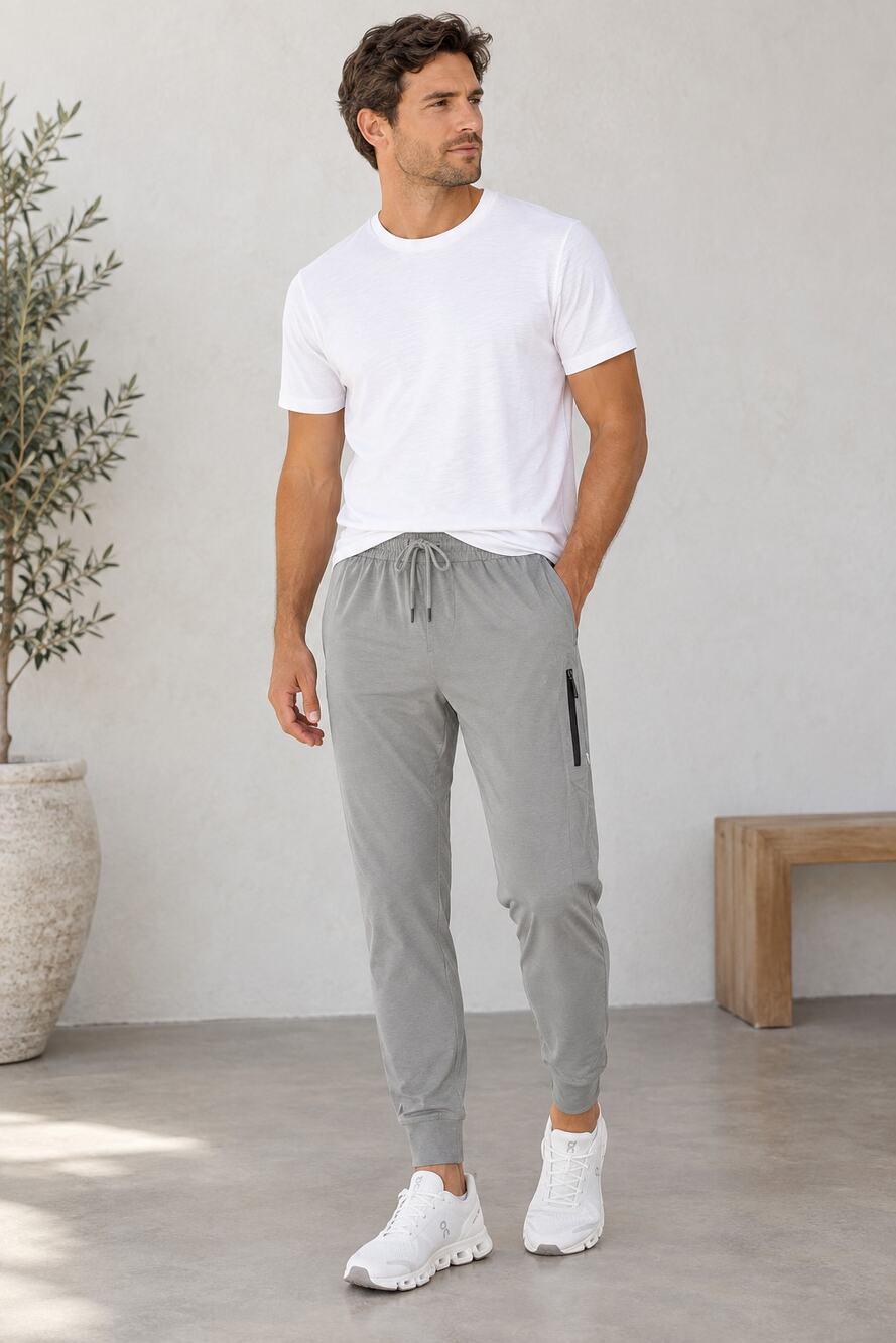 Vuori Sunday Performance Jogger Gray Men Pull-on XL